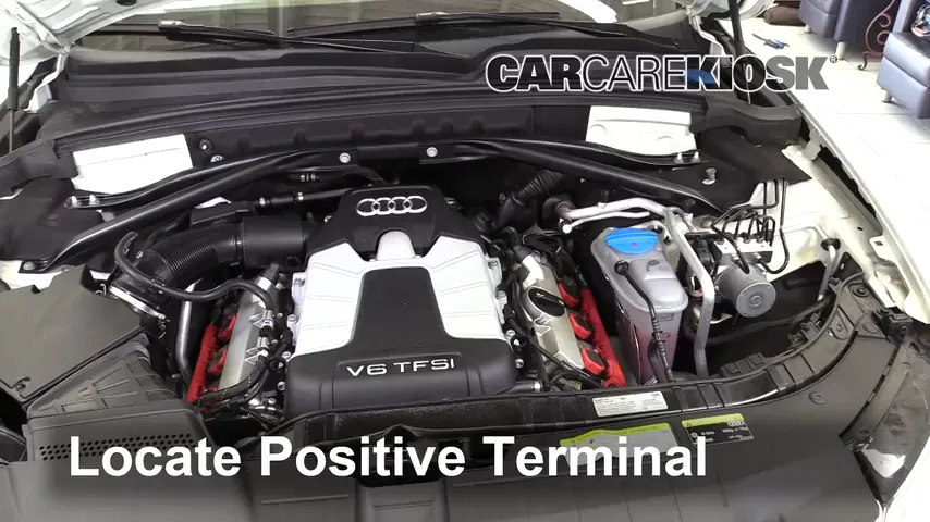 2017 Audi Q5 Premium Plus 3.0L V6 Supercharged Battery Jumpstart